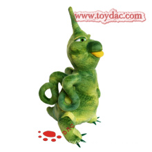 Dinossauro dos desenhos animados da peluche